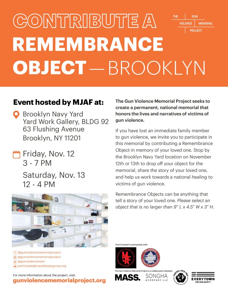 Remembrance object poster