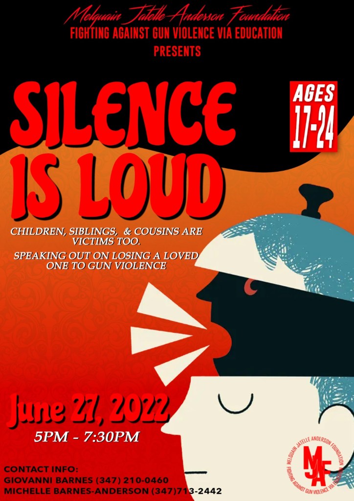 Silence is loud event 6/27