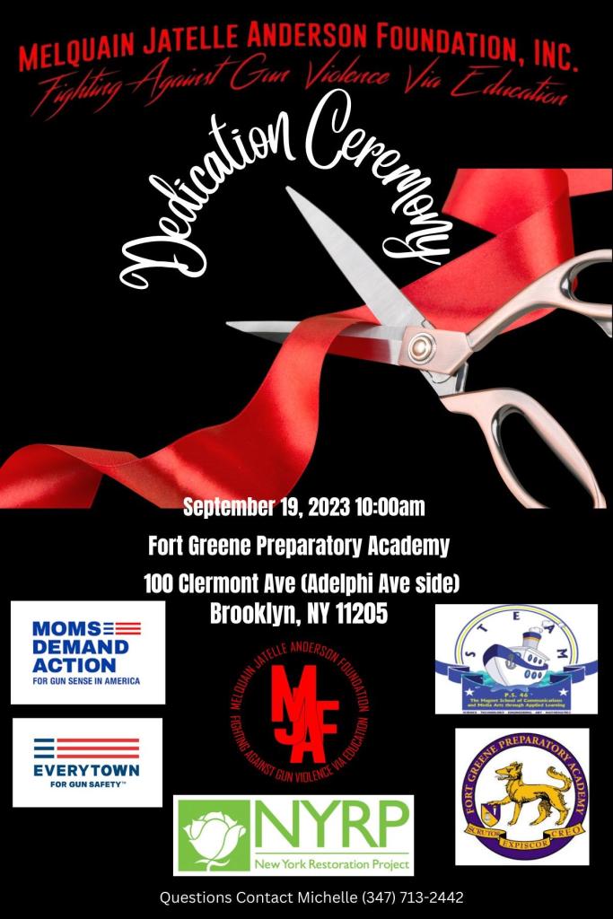 MJAF dedication flyer for event cited above