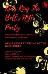Ring the Bells NYE party flyer