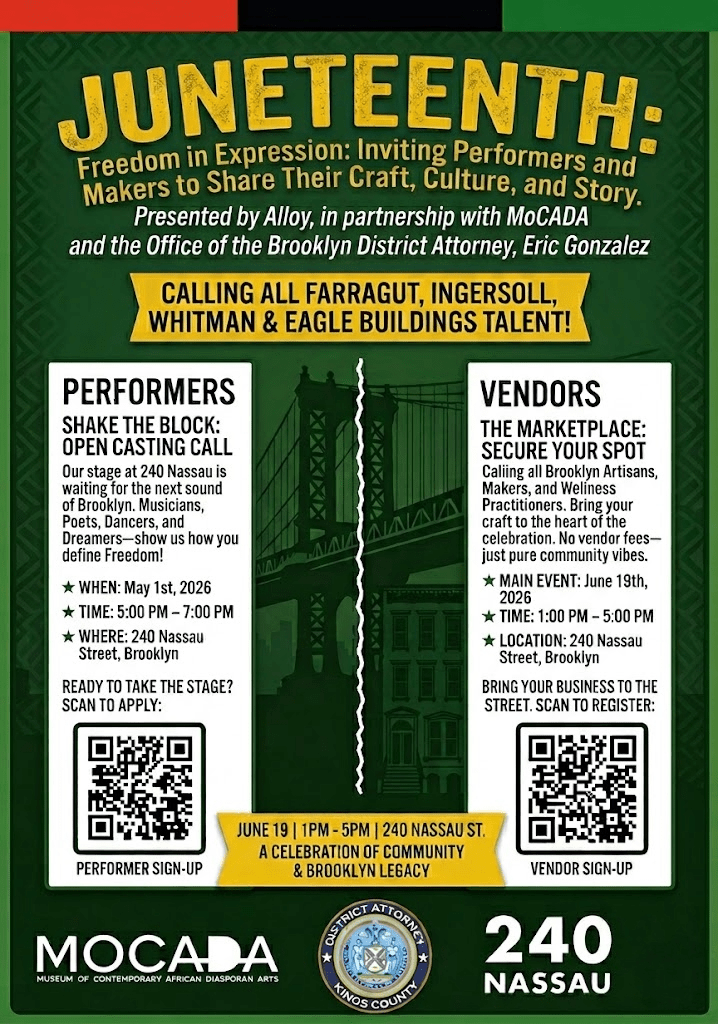 MOCADA Juneteenth Flyer - info on site
