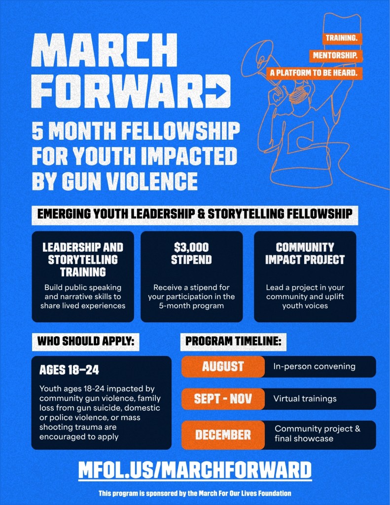 March Forward flyer - info on site